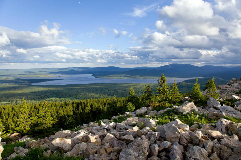 Озеро зюраткуль фото сверху